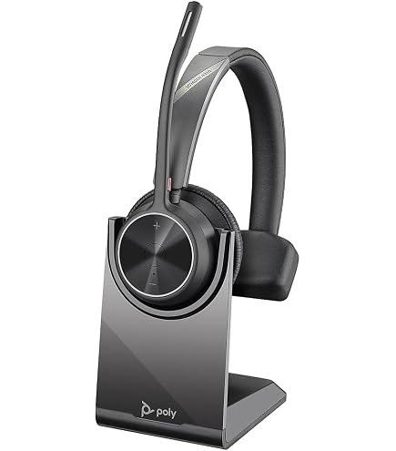 Jabra Evolve2 85 Desk Stand – USB-A Headset Charging Stand – Black